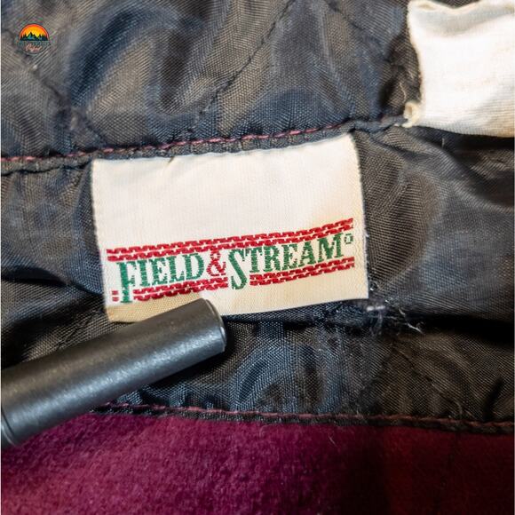 Field & Stream Button-Up Shirt Red Flannel Long Sleeve Cabincore Men's Size XXL - Picture 6 of 6